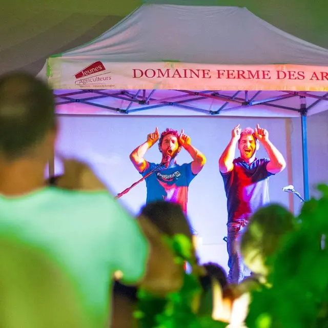 Les Je'dis vin au domaine la Ferme des Arnaud_Villedieu