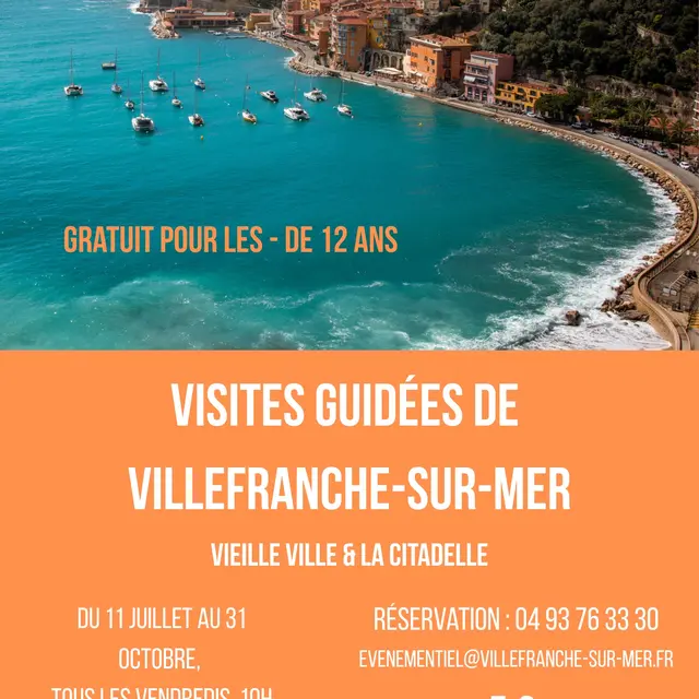 Visite guidée de Villefranche proposée par la Ville_Villefranche-sur-Mer