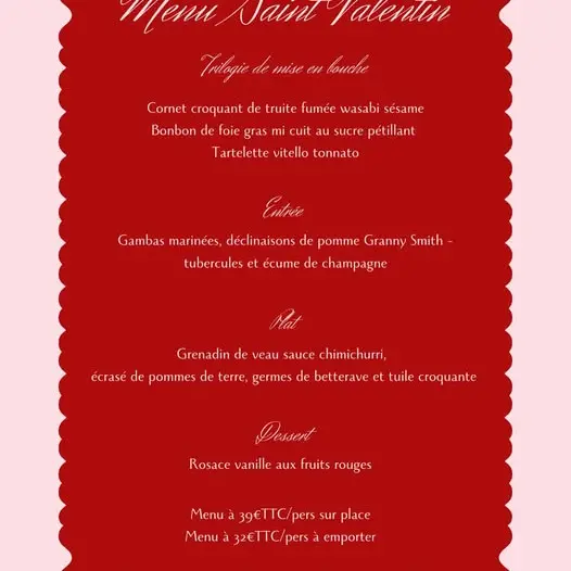 Fêtez la Saint Valentin Chez Nono_Aurillac