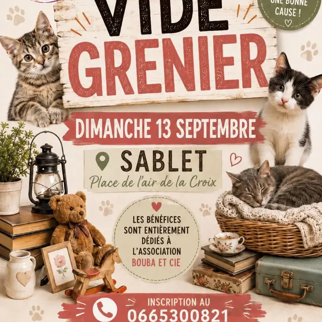 Vide-grenier à Sablet_Sablet