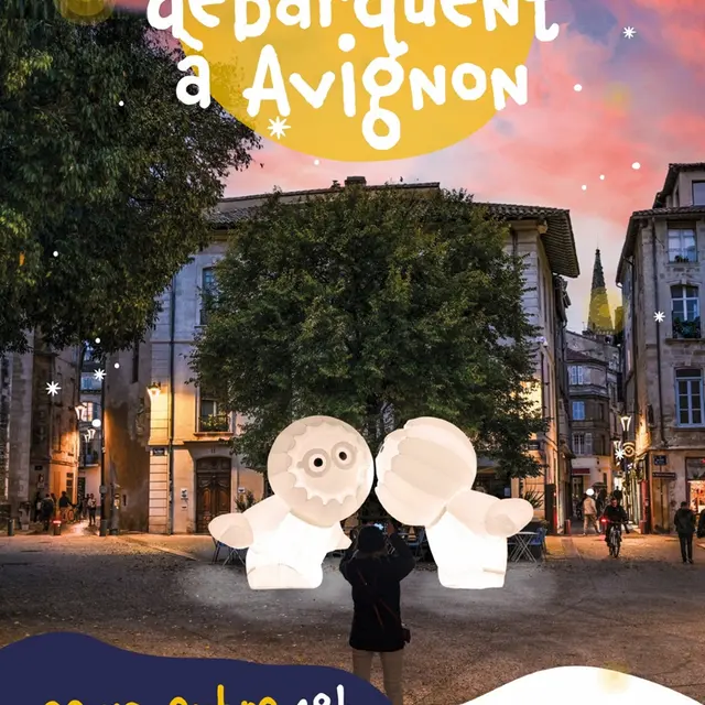Mise en lumière de la Ville - Les Anooki débarquent à Avignon_Avignon