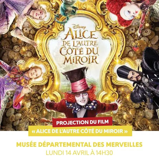 Projection du film d’animation « Alice de l'autre côté du miroir »_Tende