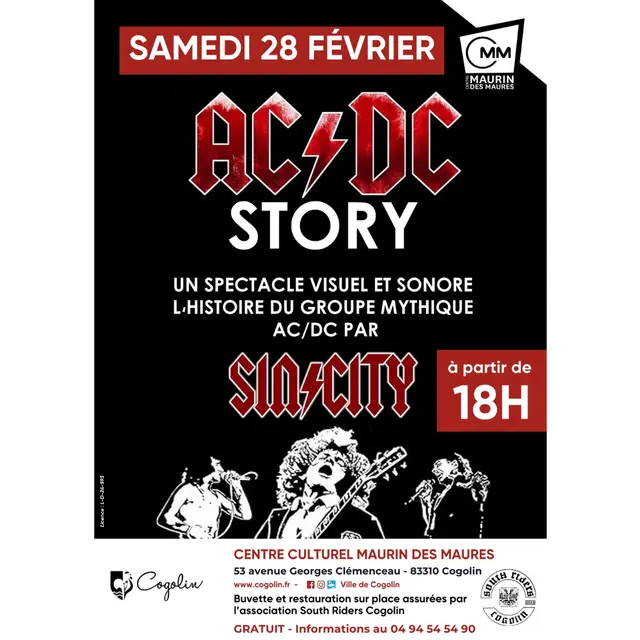 Concert ACDC story_Cogolin