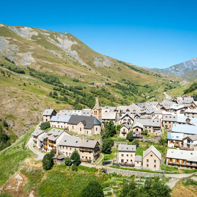 Chemin des Ayes depuis le Chazelet_La Grave