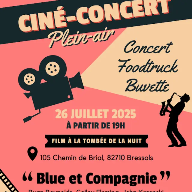 Ciné-Concert en plein air_Bressols