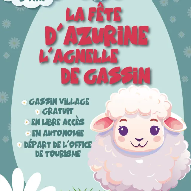 Parcours de Pâques 2025 : La fête d'Azurine, l'agnelle de Gassin_Gassin