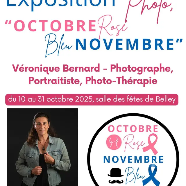 Exposition de photographies Octobre Rose, Bleu Novembre_Belley