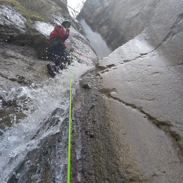 Canyoning au canyon de Gorgette et Crapanoz