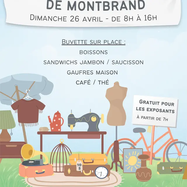 Vide grenier_Montbrand