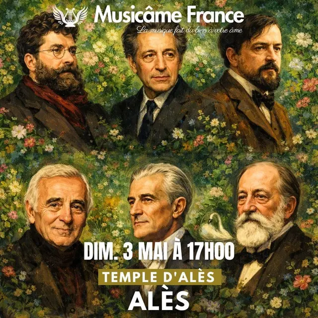 Concert : Debussy, Ravel, Bizet, Aznavour, Saint-Saëns, Dutilleux