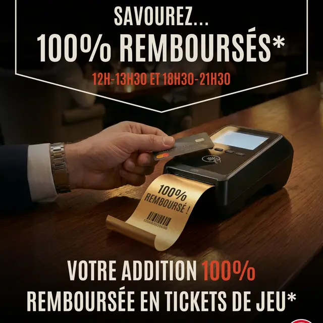 ADDITION 100% REMBOURSÉE
