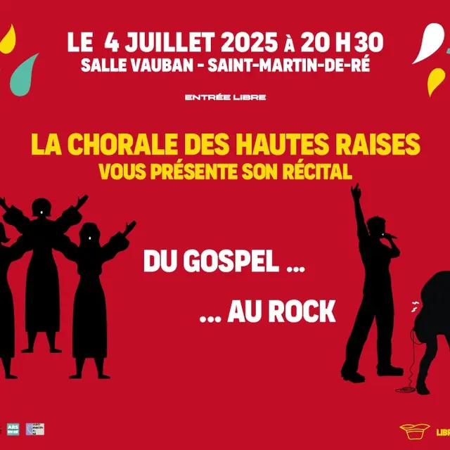 La chorale des Hautes Raises vous présente son récital_Saint-Martin-de-Ré