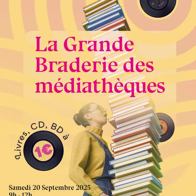 La grande braderie des médiathèques_Draguignan