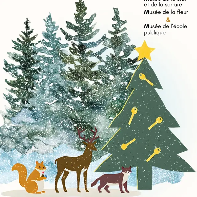 L'hiver aux musées : Le livret-jeux des Copains de la forêt - Musée de la fleur_Ollioules