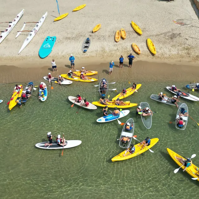 Sortie à la voile, en kayak et paddle_Le Lavandou
