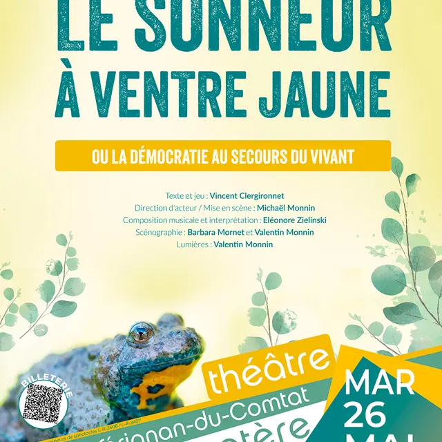 Théâtre au coeur du Vivant Le sonneur à ventre jaune - Naturoptère_Sérignan-du-Comtat