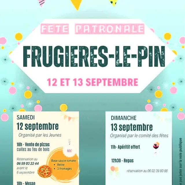 fête patronale de Frugières le pin 1920.jpg