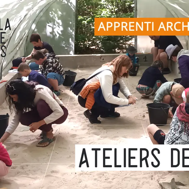 Atelier de la Préhistoire : Apprenti archéologue_Vassieux-en-Vercors