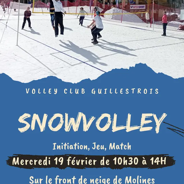 Snow volley_Molines-en-Queyras