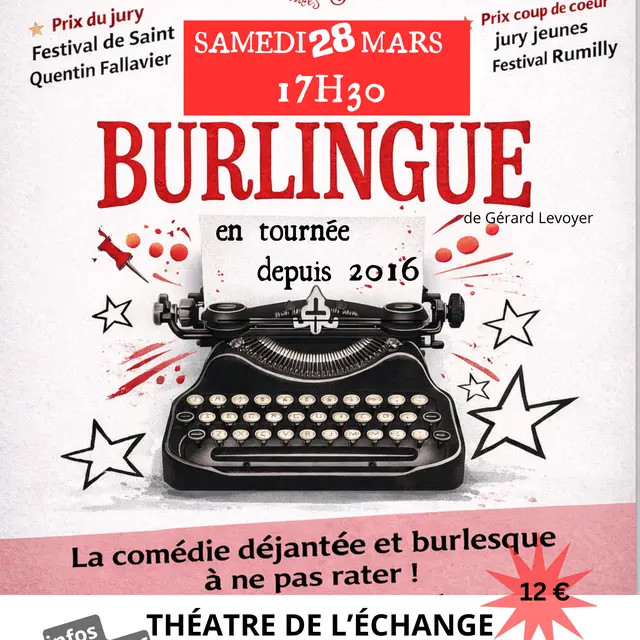 Théâtre : Burlingue_Annecy
