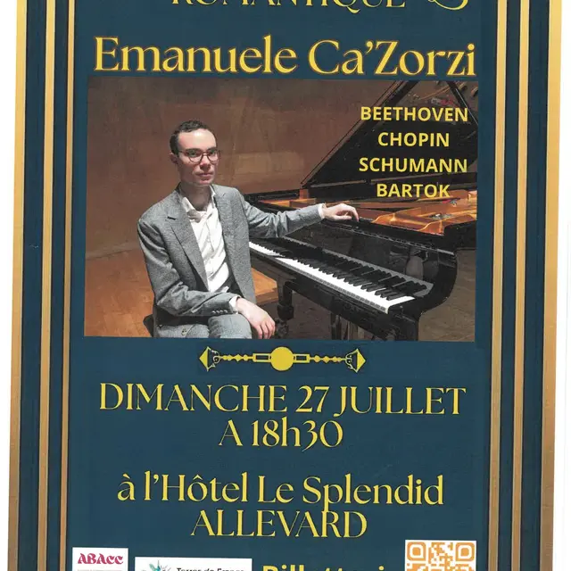 Récital piano romantique à Allevard_Allevard