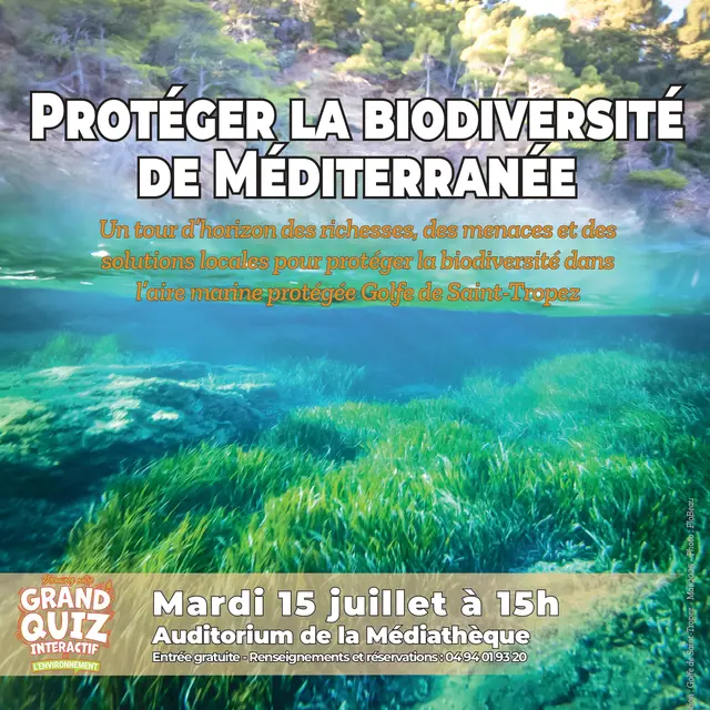 Diaporama interactif : Protéger la biodiversité de Méditerranée_Cavalaire-sur-Mer