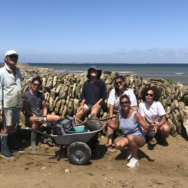 Reconstruction d’une écluse à poissons aux Portes en Ré_Les Portes-en-Ré
