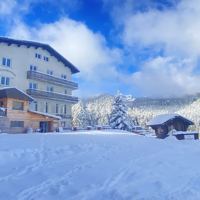 Vue résidence hiver