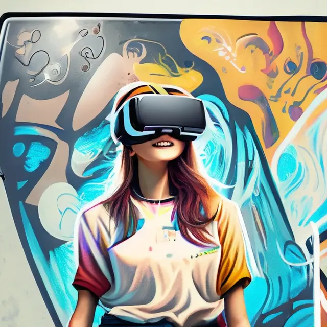 Animation graff en réalité virtuelle