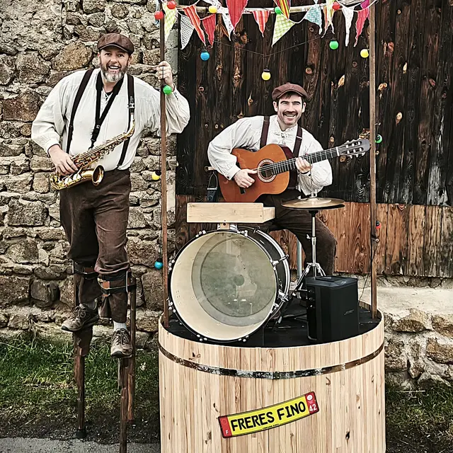 Partenariat Marathon de la Bière - Spectacle - Frères Fino_Saint-Étienne-le-Molard