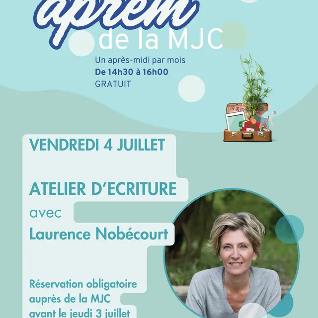 Atelier d'écriture avec Laurence Nobécourt_Saint-Gervais-les-Bains