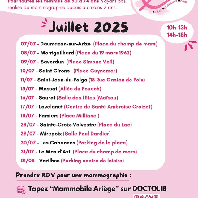 Dépistage du cancer du sein_Saurat