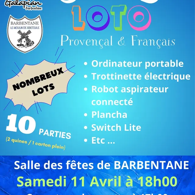 Grand Loto_Barbentane