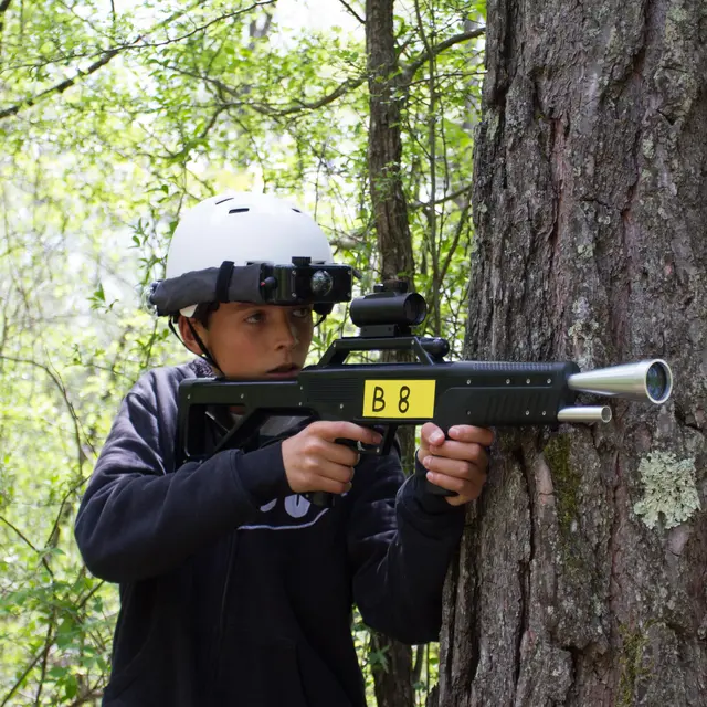 Laser Game en Forêt au plan d'eau des Iscles à Veynes