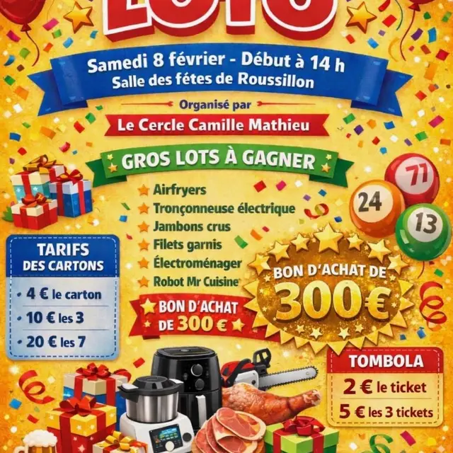 Grand loto_Roussillon