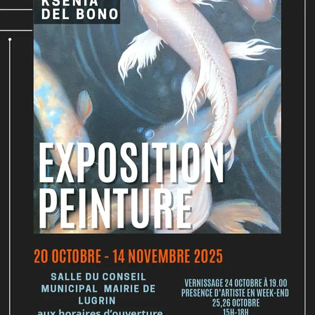 Exposition peinture - Ksenia Del Bono à Lugrin