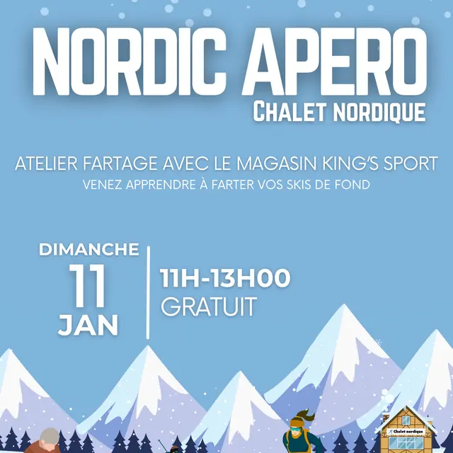 Nordic Apéro : Atelier Fartage avec le magasin KING'S SPORT_Vallouise-Pelvoux