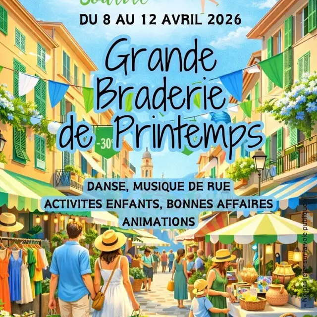 Grande Braderie de Printemps_Menton