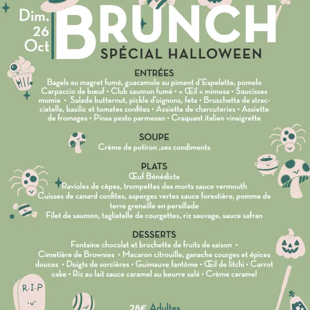 BRUNCH HALLOWEEN