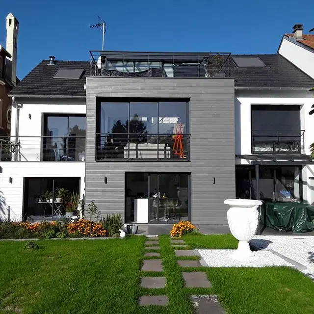 Façade coté jardin