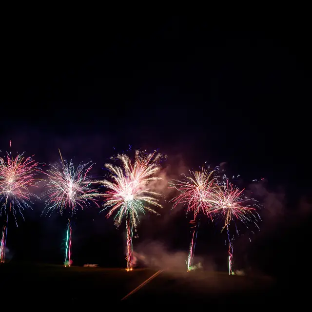 Feu d'artifice 14 juillet_Villard-de-Lans