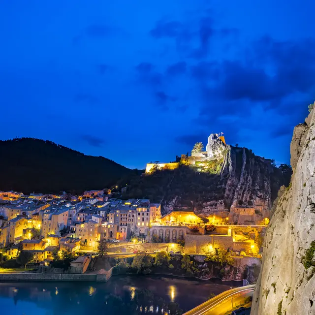 Site d'escalade de la Baume à Sisteron