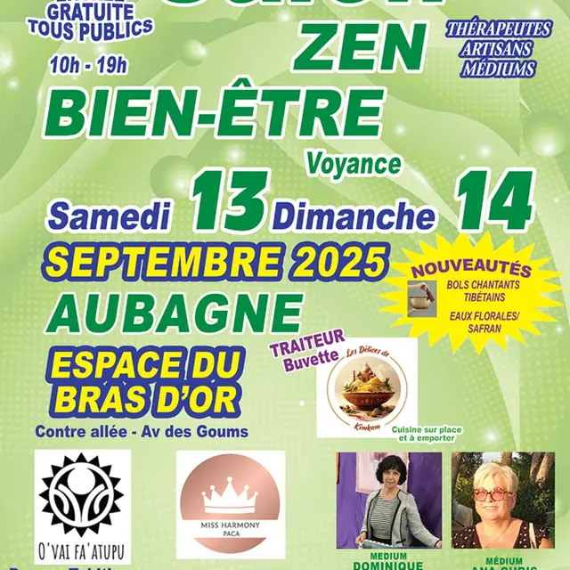 20e Salon zen, bien-être, voyance_Aubagne