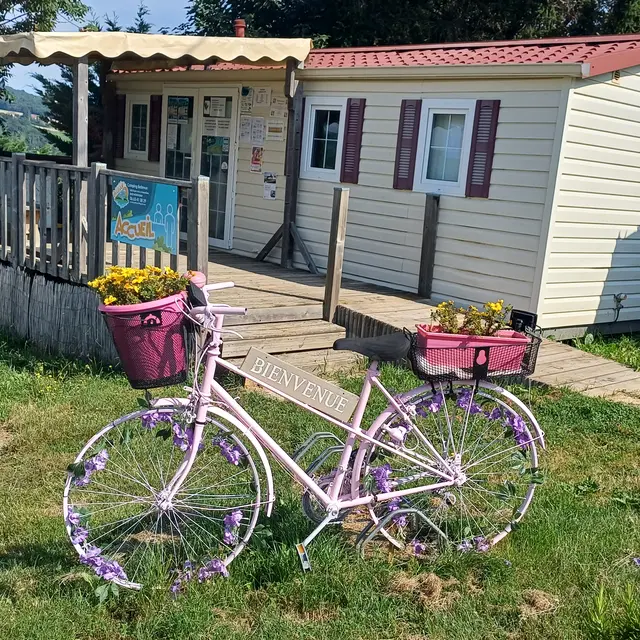 L'accueil du camping