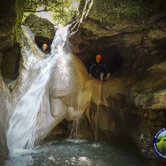 Sortie canyoning encadrée par Rand'eau Canyon