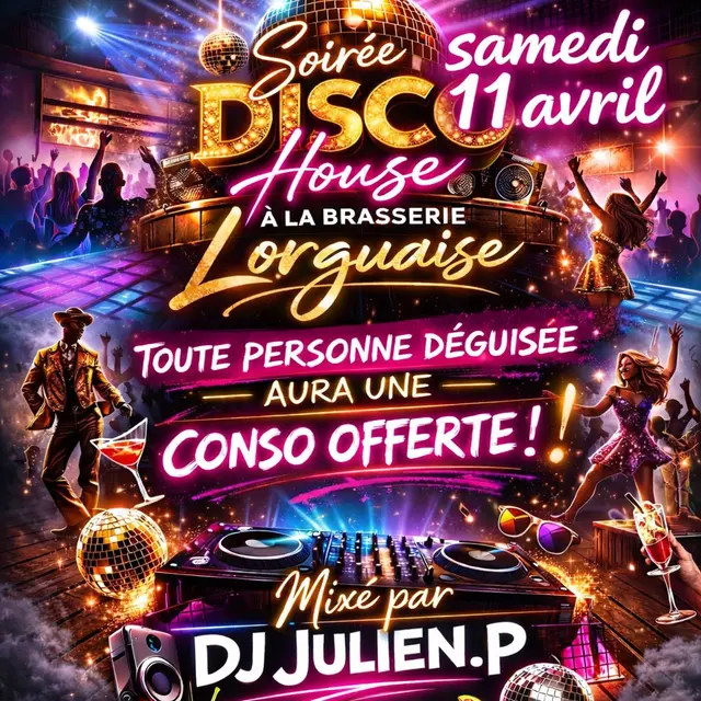 Soirée Disco House_Lorgues