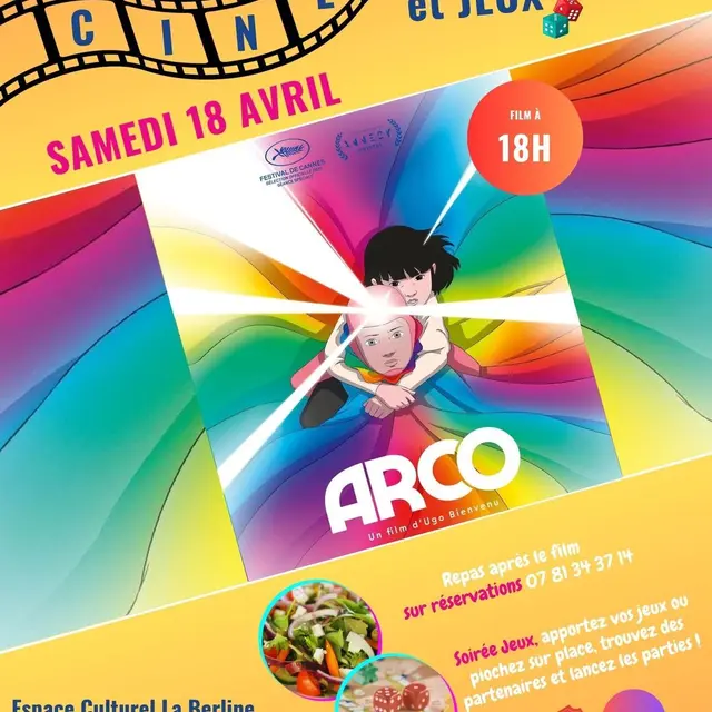 Soirée Ciné Repas & Jeux