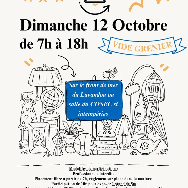 Vide Grenier Le Lavandou_Le Lavandou