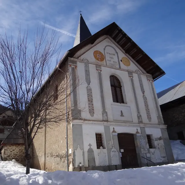 Église Sainte-Marthe à Puy-Saint-Vincent