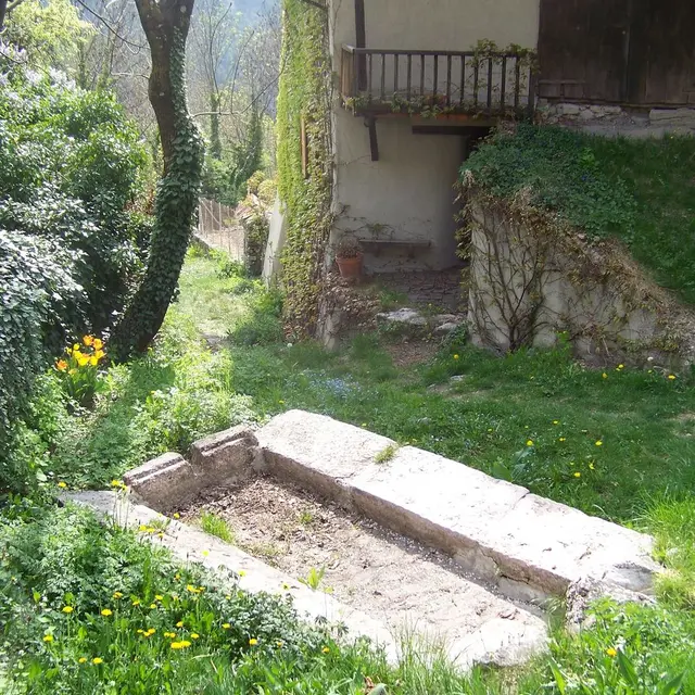 Fontaine, hameau de la Font, Eygliers